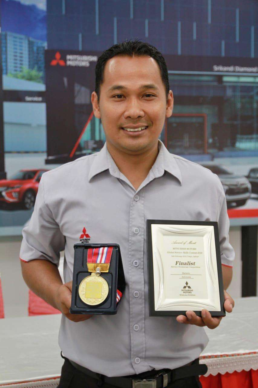 Harianto, Mekanik Mitsubishi Paling Jago di Dunia