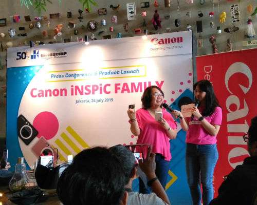 Peluncuran Canon iNSPiC (Foto: Annisa Mutiara Asharini/Dream.co.id)