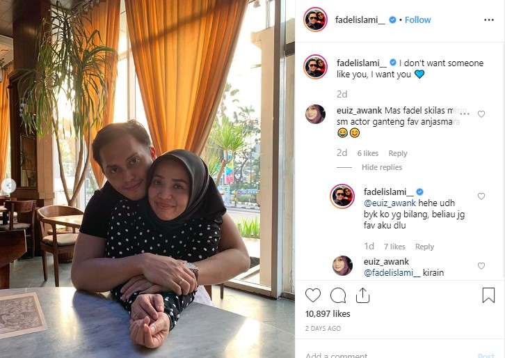 fadel islami dan muzdalifah