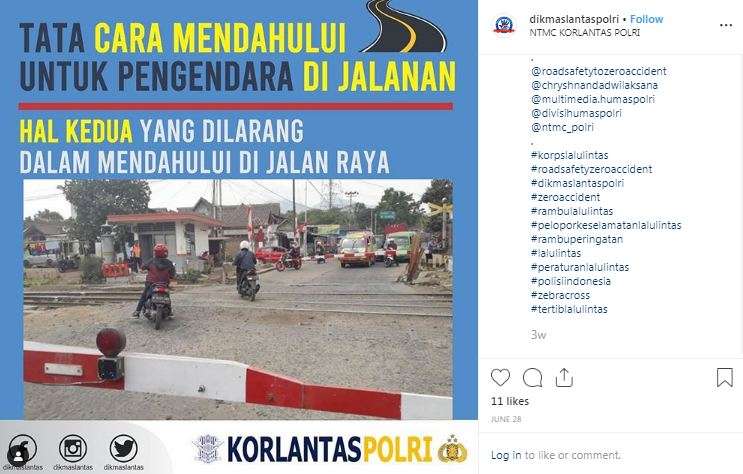 Larangan menyalip di jalan (2) Larangan menyalip di jalan (2)