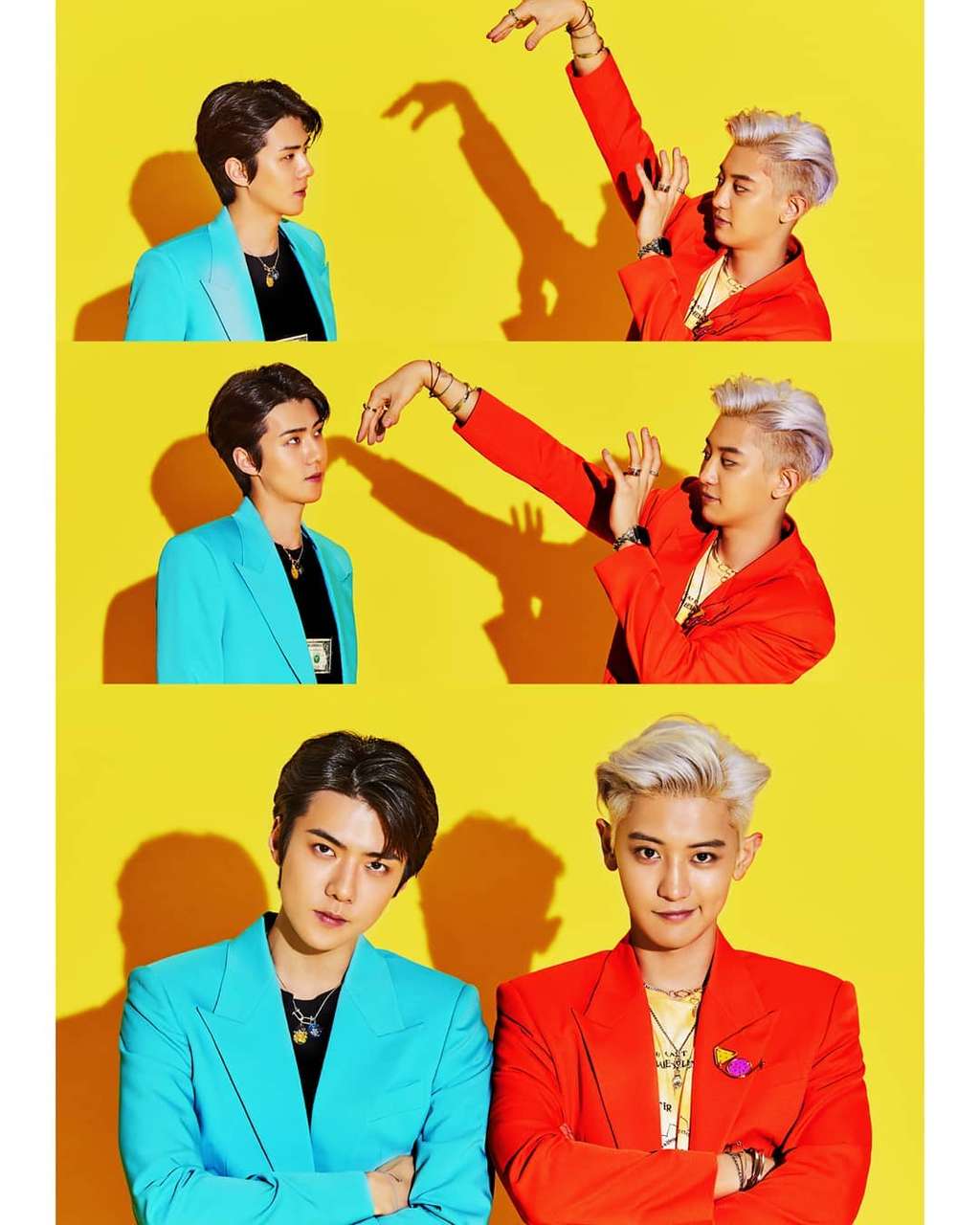 Pesona Gaya Fashion EXO-SC pada Debut Pertamanya
