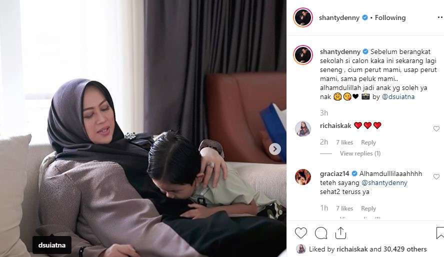 denny cagur dan istri