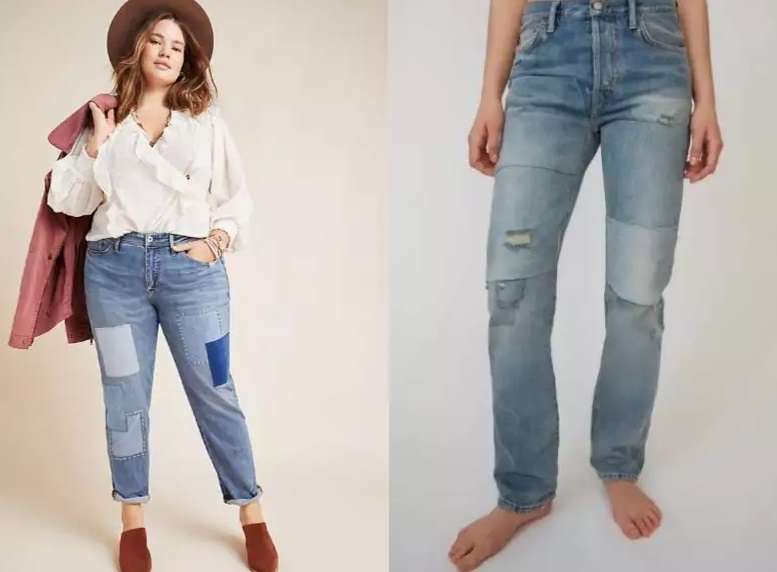 Patchwork Jeans