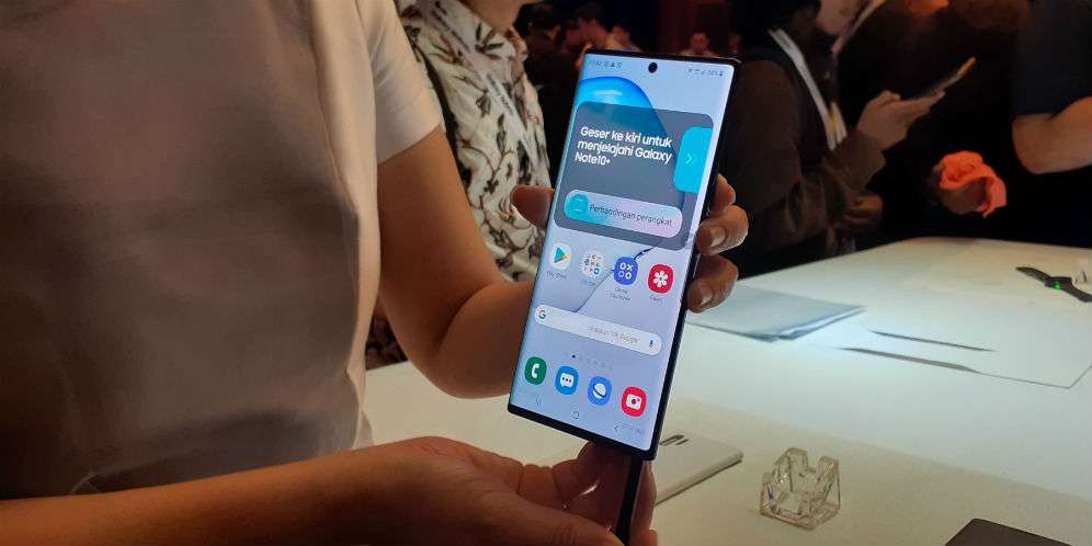 Samsung Galaxy Note 10+ (Foto: Dream.co.id/Cynthia Amanda Male)