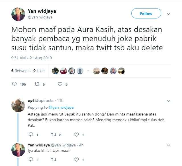 Twitter Yan Widjaya