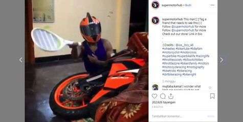 Usir nyamuk dari motor,