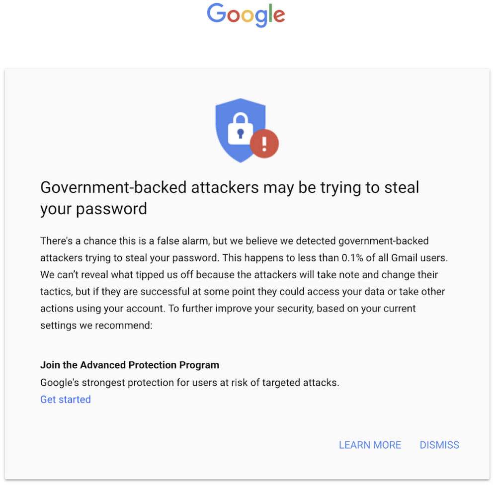 Peringatan Google