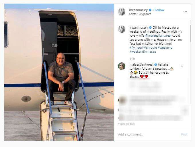 Unggahan Irwan Mussry (Foto: Instagram @IrwanMusri)