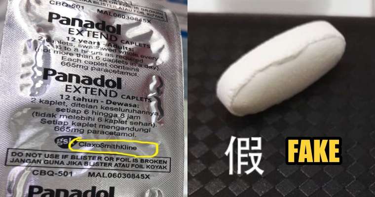 Panadol palsu