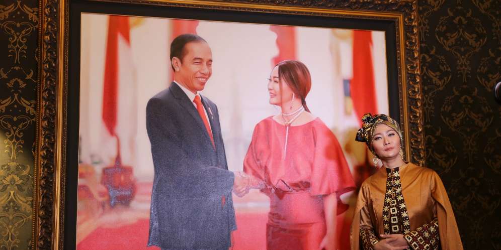 Penampilan Inul Daratista dan Presiden Jokowi