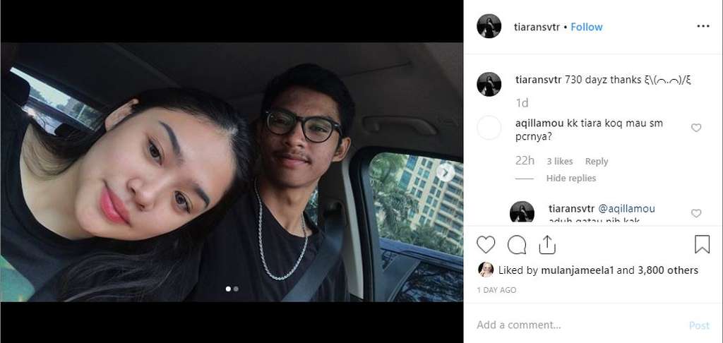 tyarani putri mulan jameela