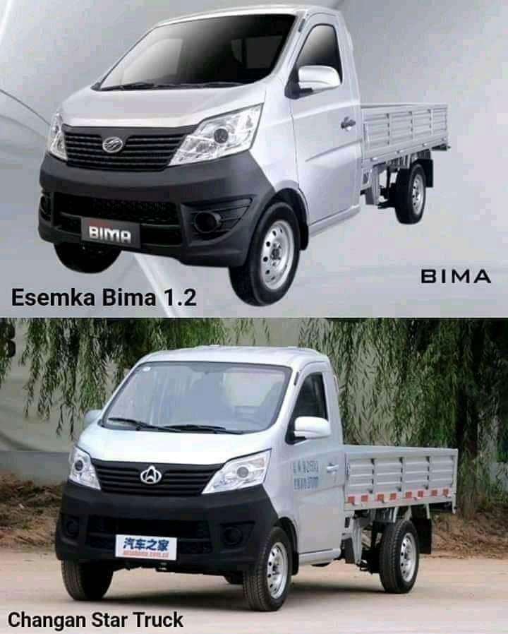 Esemka Bima dan Changan Star Truck Esemka Bima dan Changan Star Truck