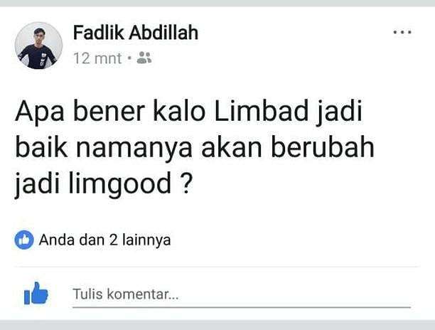 Pertanyaan Warganet