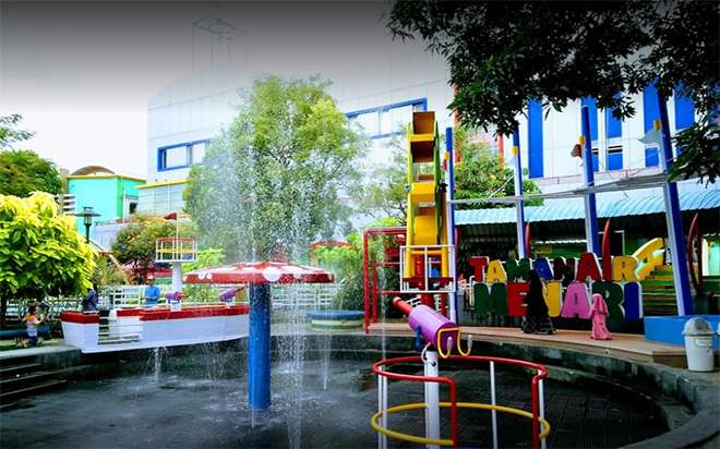 Taman Pintar Yogyakarta, tempat wisata di Jogja dekat Stasiun Tugu.