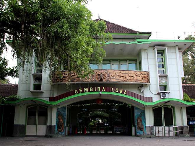 Gembira Loka Zoo, tempat wisata Jogja dekat Stasiun Lempuyangan
