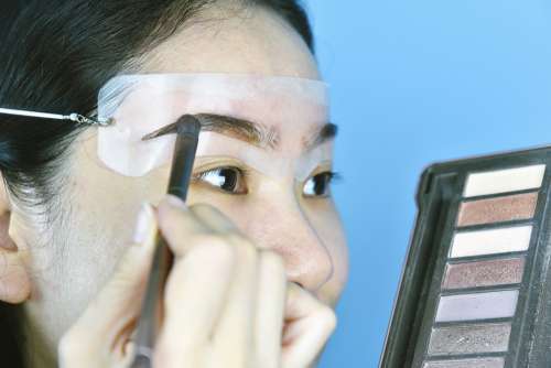 cara membuat alis