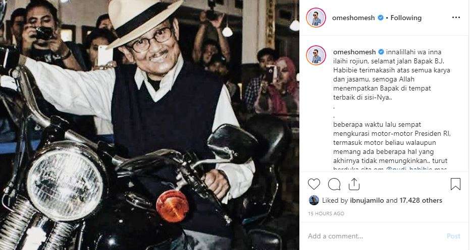 ucapan duka omesh