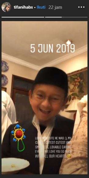 Wajah Habibie saat bermain FaceApp