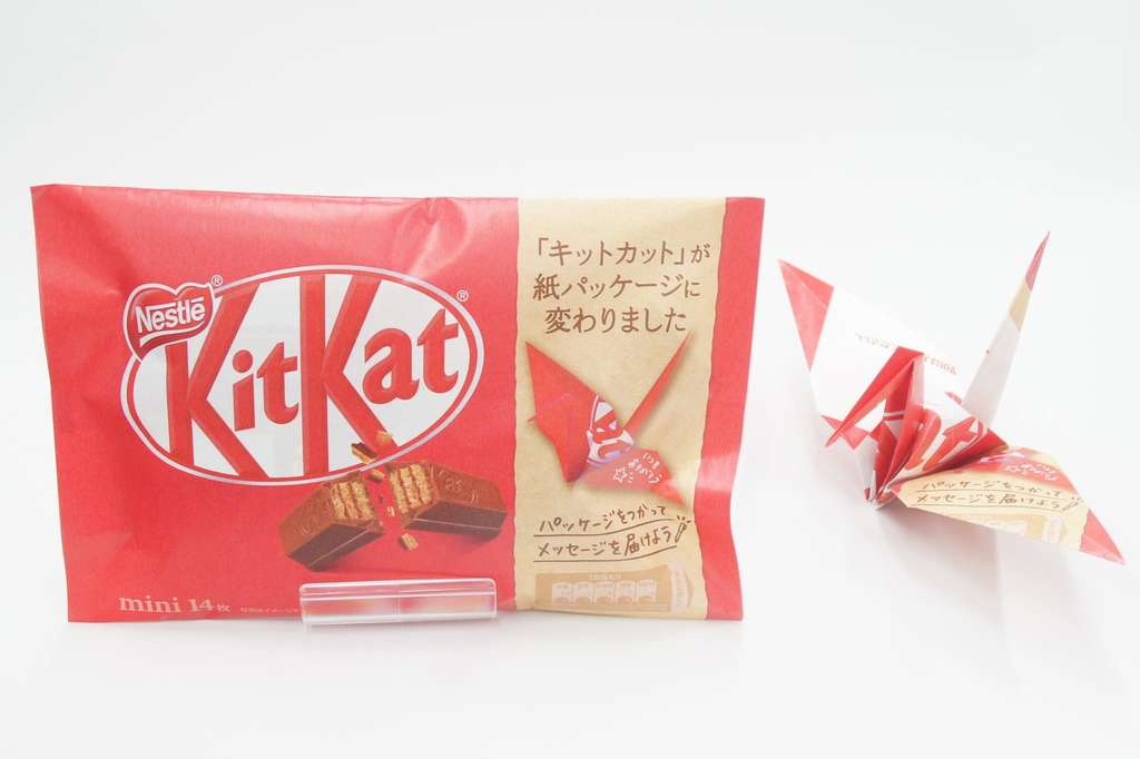 Terobosan Baru KitKat, Pembungkus dari Kertas Origami