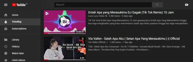 Trending