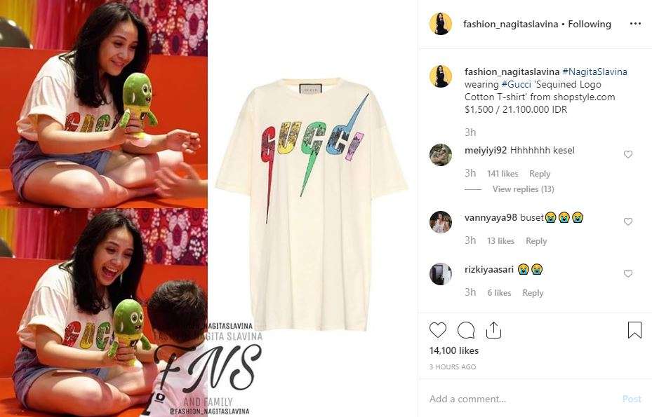 baju nagita slavina