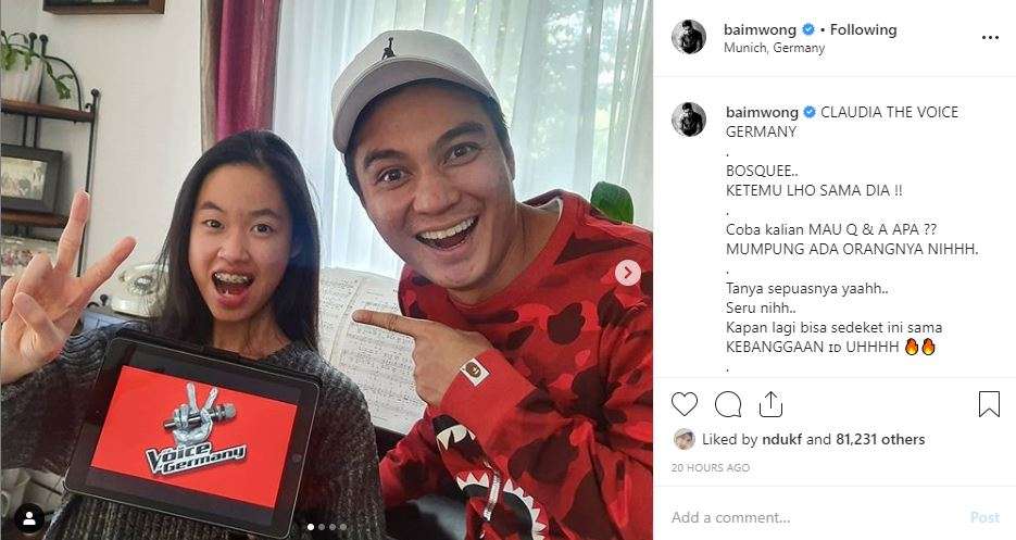 baim wong dan audi baim wong dan audi