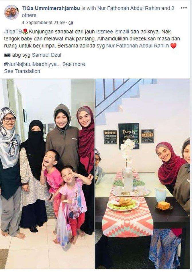 Tidak canggung saat bersama-sama menjamu saudara.