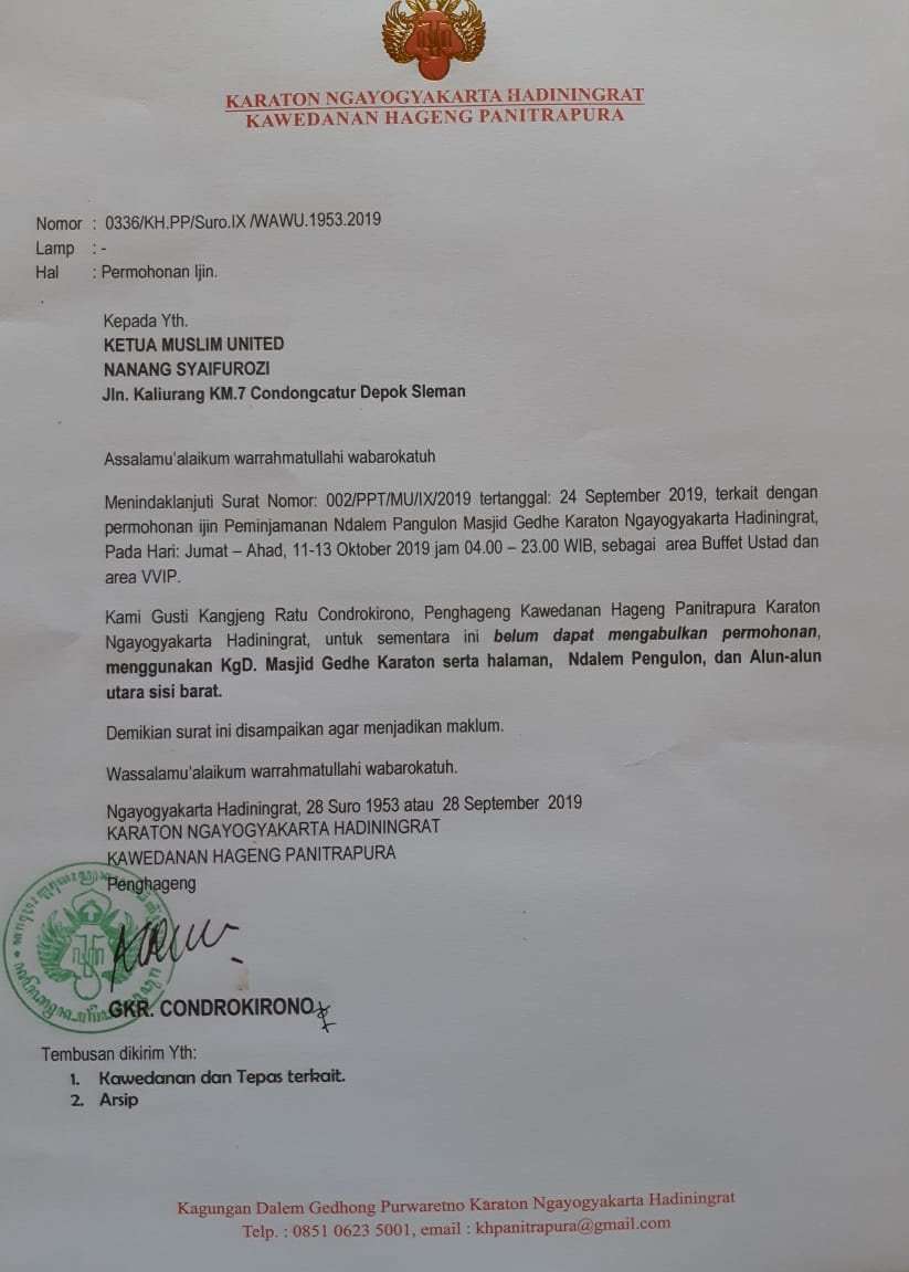 Surat Keraton