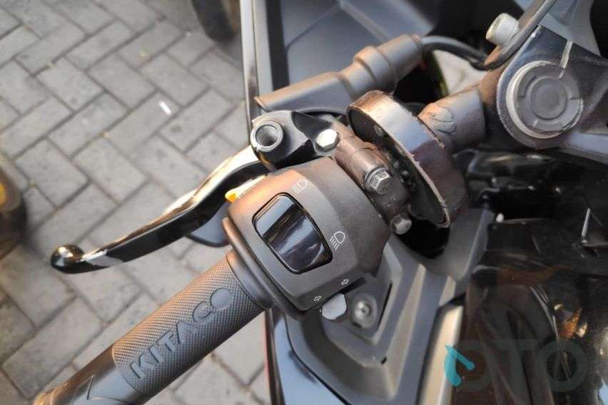 Motor sport GSX-R150 dimodifikasi khusus untuk Estu.