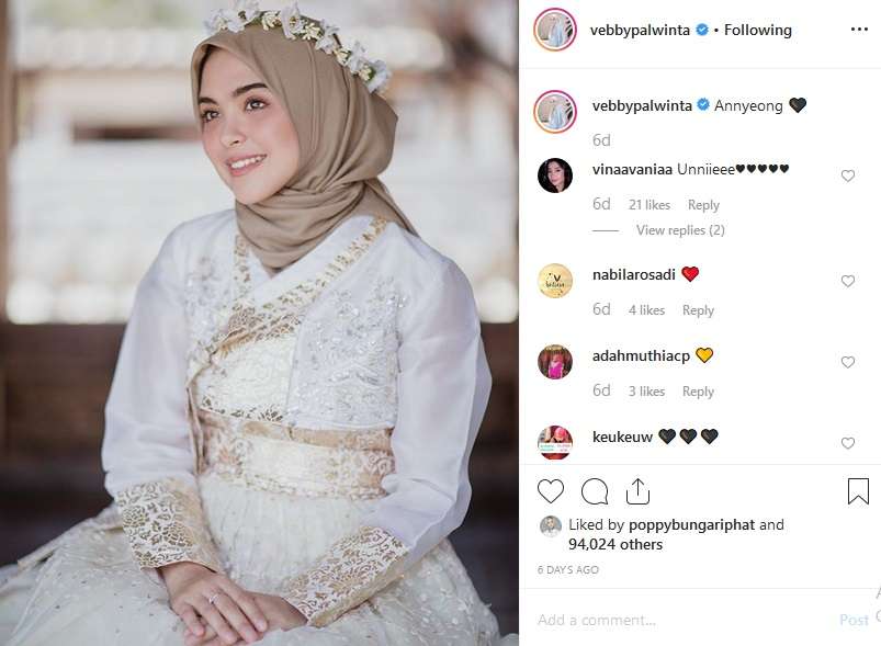 Vebby Palwinta