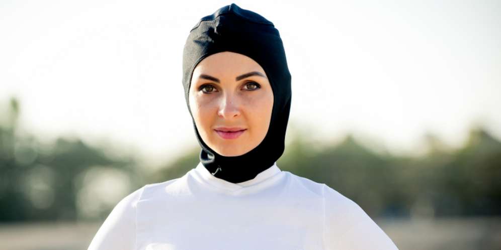 Ilustrasi Hijab Sporty