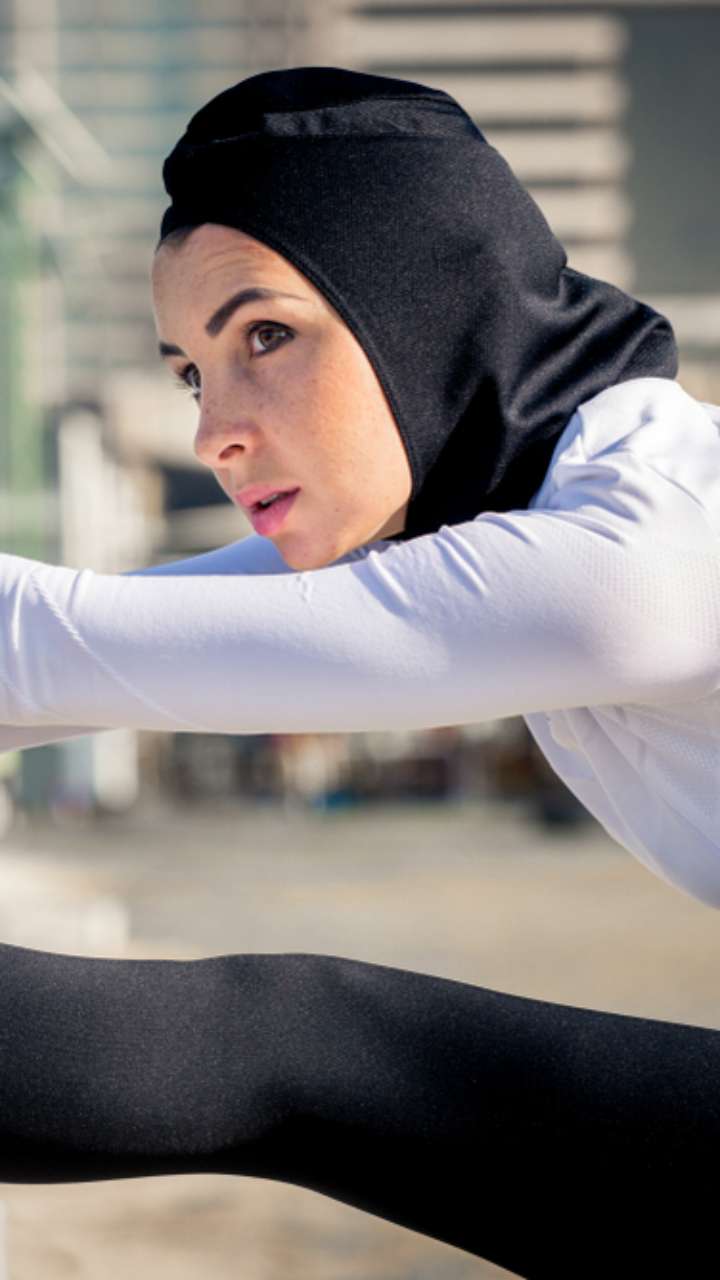 Ilustrasi Hijab Sporty