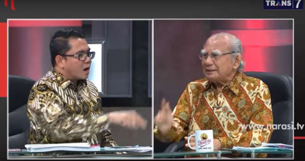 Debat Arteria Dahlan dan Emil Salim (Youtube Mata Najwa)