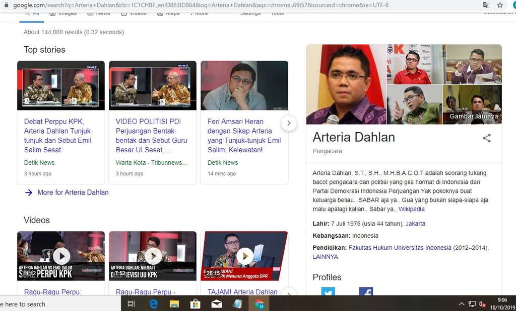 Profil Arteria Dahlan