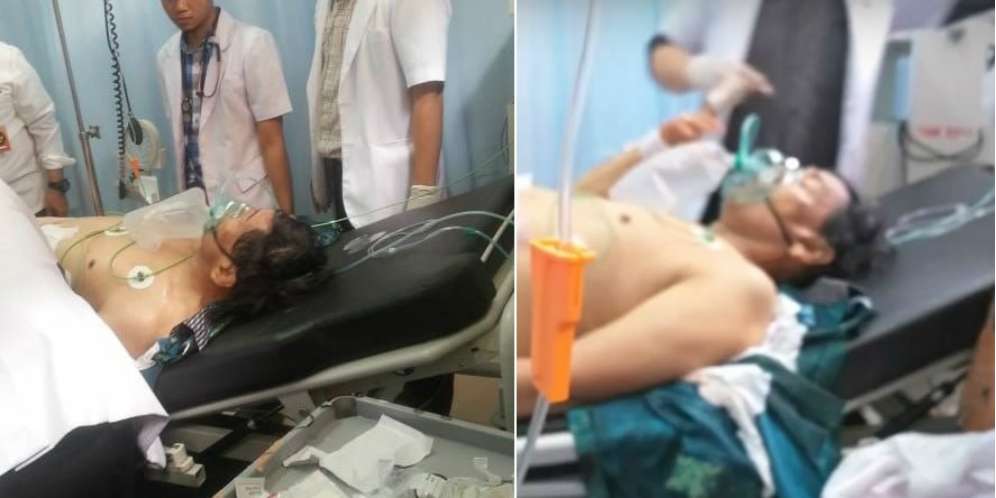 Wiranto mengalami luka tusuk