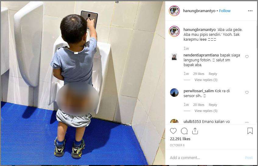 Unggahan Foto Hanung Bramantyo