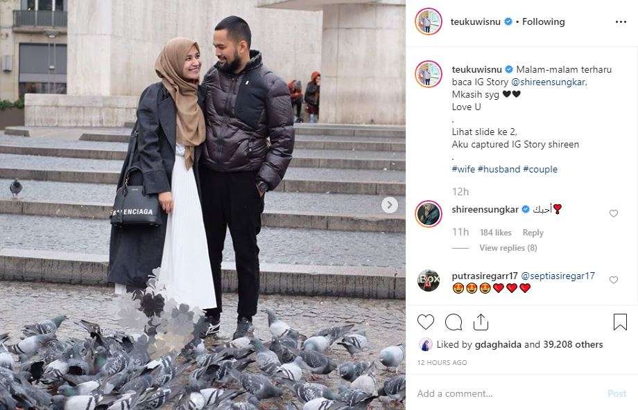 Teuku wisnu dan shireen sungkar