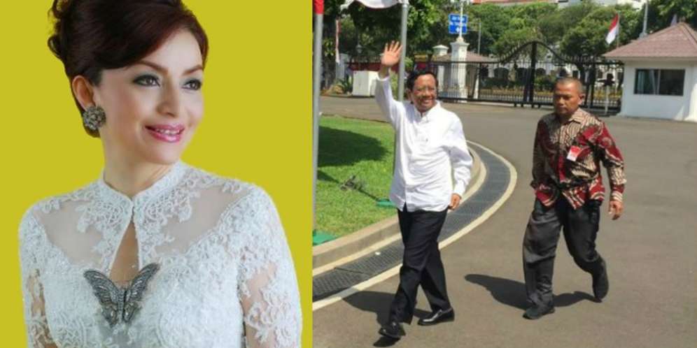 Bupati Minahasa Selatan Tetty Paruntu dan Mahfud MD