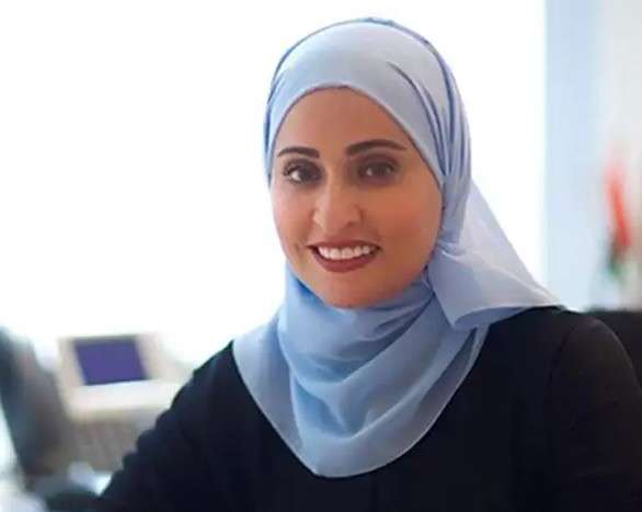Ohood Al Roumi, Menteri Kebahagiaan Uni Emirat Arab.