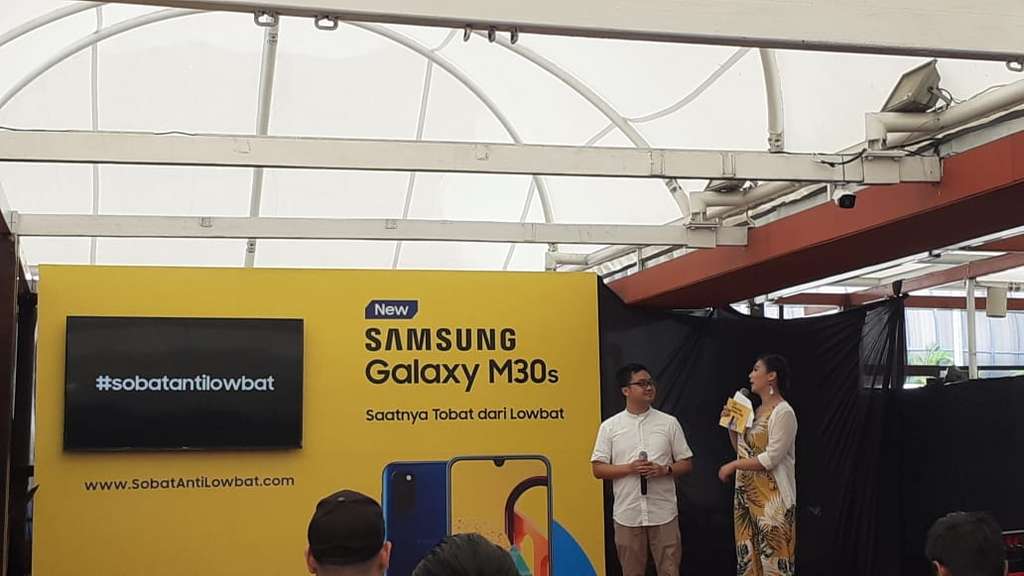Ponsel Samsung Galaxy M30s (Foto: Dream.co.id/Cynthia Amanda Male)