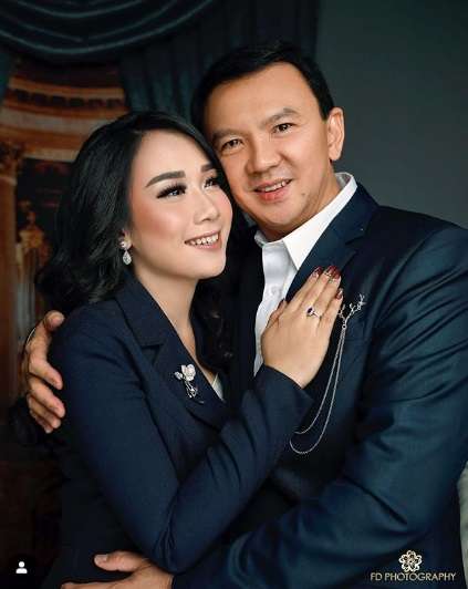 Ahok dan istrinya