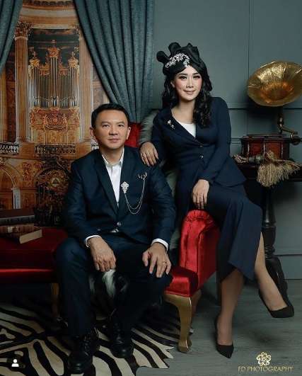 Ahok dan istrinya