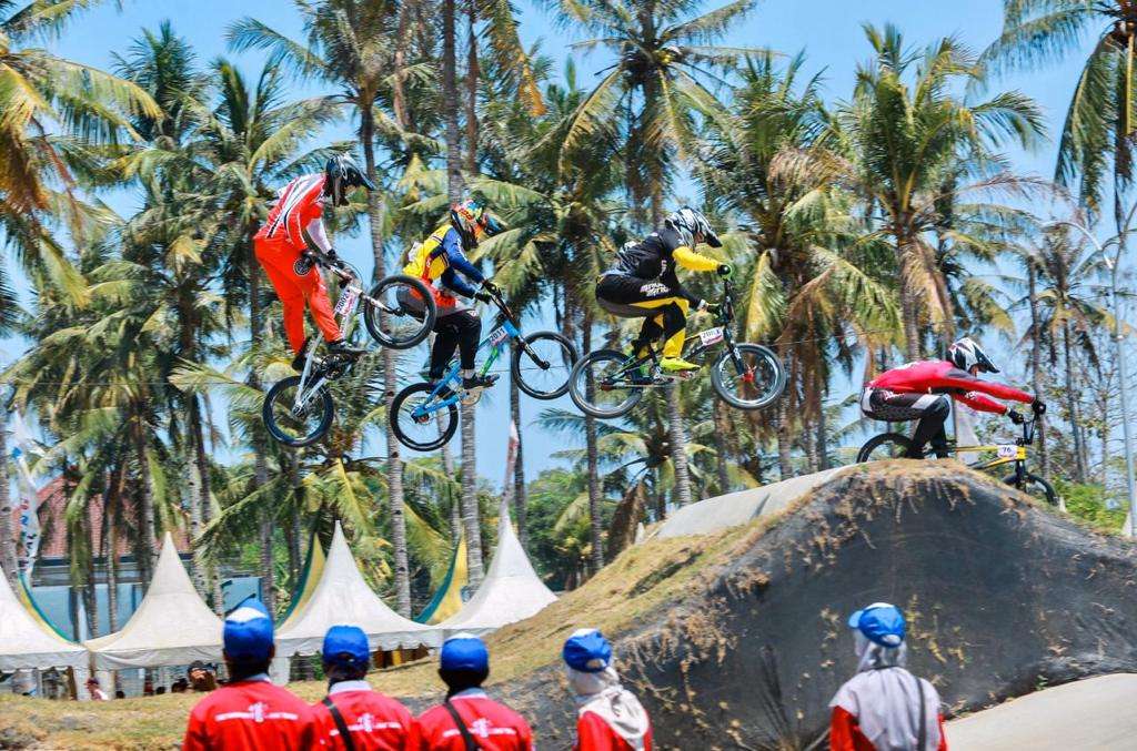 Kerjuaraan BMX di Banyuwangi, Jawa Timur