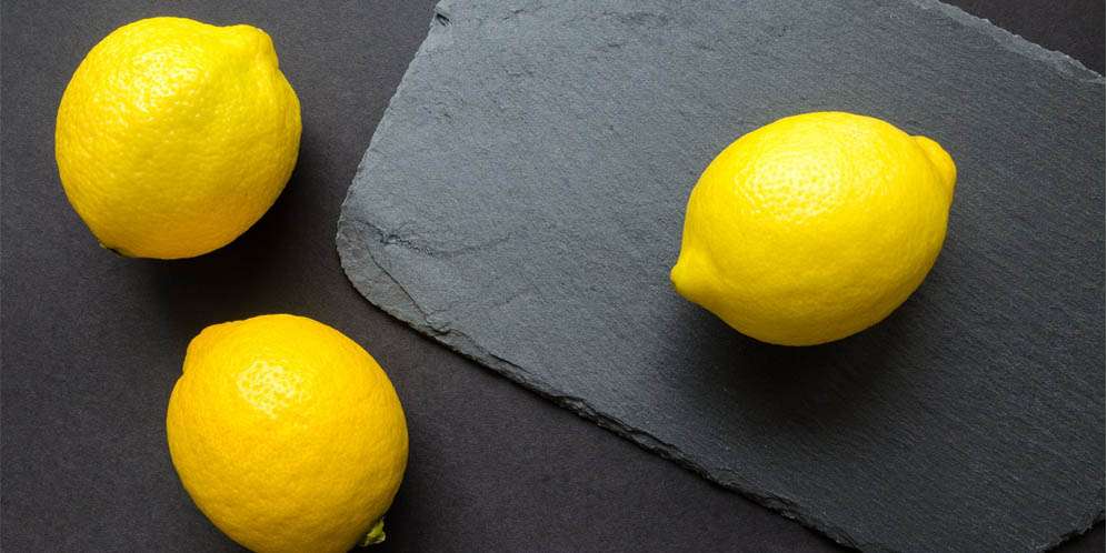 ilustrasi jeruk lemon