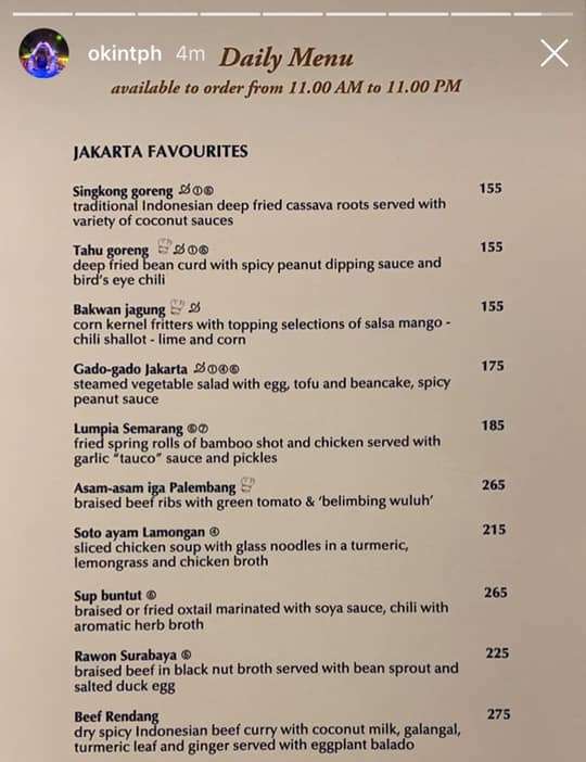 Daftar menu makanan tradisional paling mahal.
