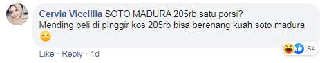Bisa berenang di kuah Soto Madura.