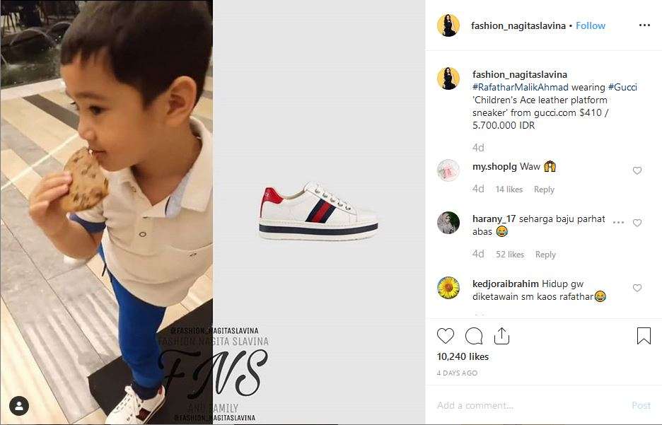 6 Balita Seleb Indonesia yang Pakai Busana Ternama, Harganya Fantastis