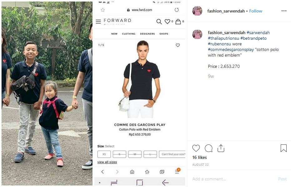 6 Balita Seleb Indonesia yang Pakai Busana Ternama, Harganya Fantastis