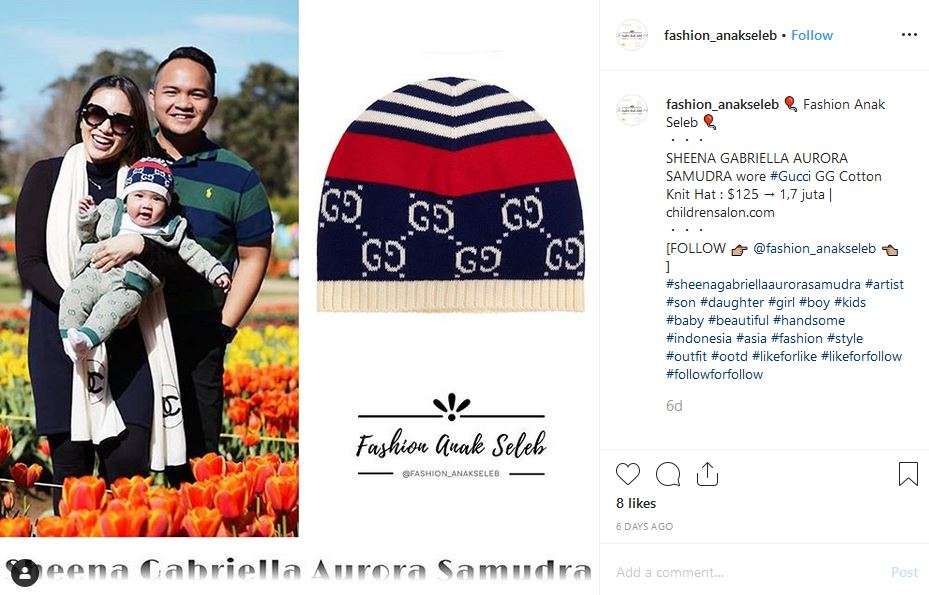 6 Balita Seleb Indonesia yang Pakai Busana Ternama, Harganya Fantastis