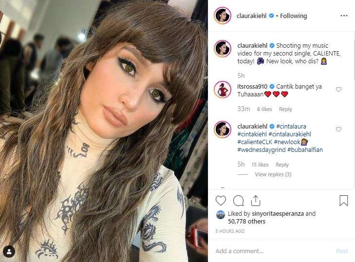 cinta laura makeup
